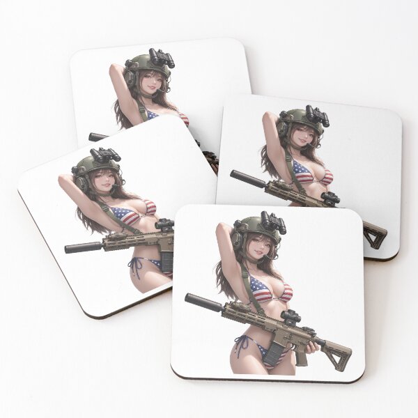 Item preview, American Gun Girl by RAWLIFEGRAPHIC designed and sold by RAWLIFEGRAPHIC.
