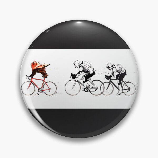 Item preview, Ewok Inspired Bicycle Chase Artwork Featuring Cute Forest Creatures in Action designed and sold by StudioPech.