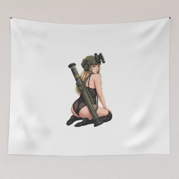 Item preview, Rocket Launcher Girl designed and sold by RAWLIFEGRAPHIC.