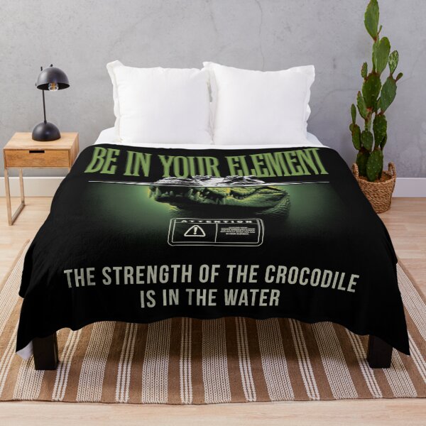 Item preview, Be In Your Element | Crocodile Power and Strength designed and sold by MammothArt.