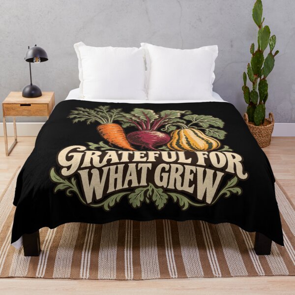 Item preview, Thanksgiving Gardener - Grateful for What Grew designed and sold by Good Mood Foundry.