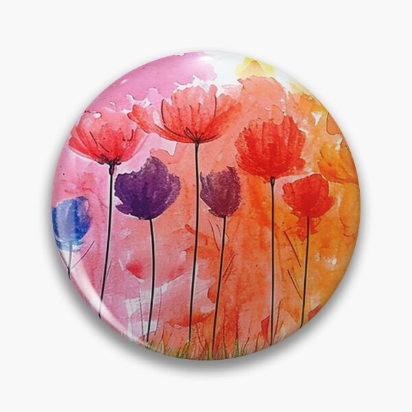 Item preview, Colorful And Bright Flowers Modern Contemporary Art designed and sold by DEC02.
