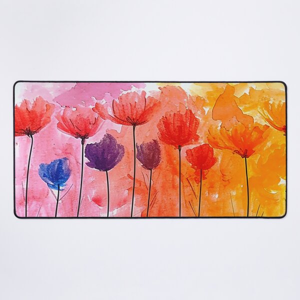 Item preview, Colorful And Bright Flowers Modern Contemporary Art designed and sold by DEC02.