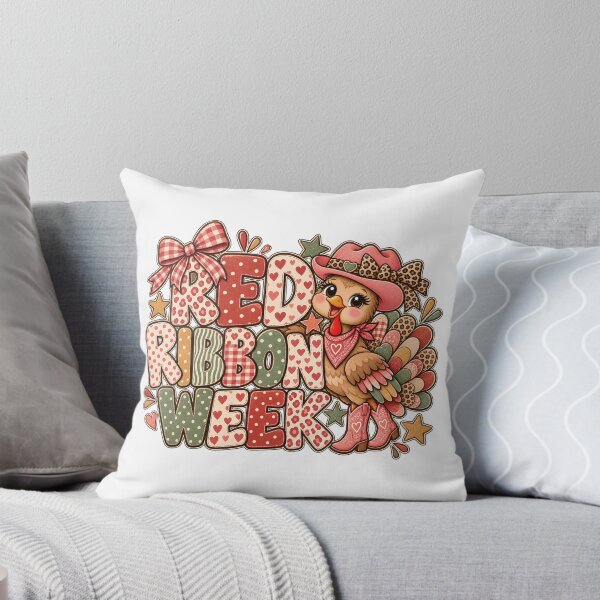 Item preview, Red Ribbon Week , Cute Cowgirl Turkey Design designed and sold by ZAKE-store.