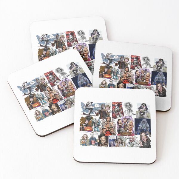 Item preview, Horror Movie Caricatures Compilation designed and sold by IanBakerToons.