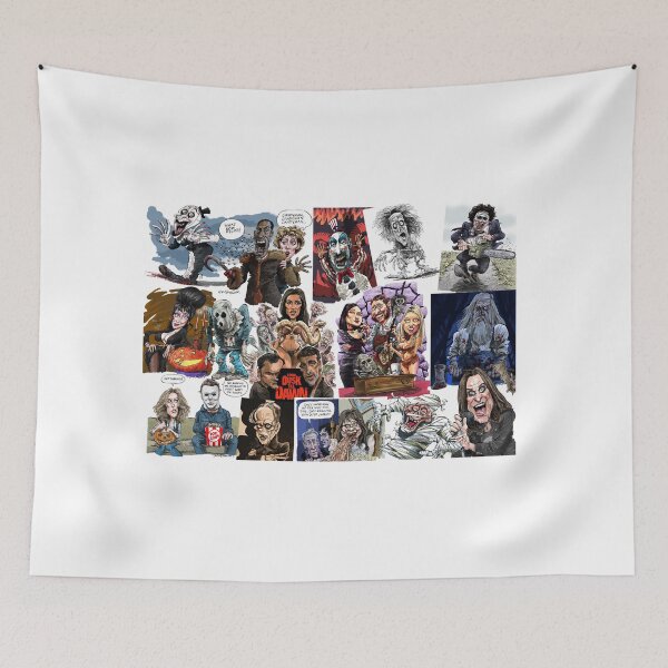 Item preview, Horror Movie Caricatures Compilation designed and sold by IanBakerToons.