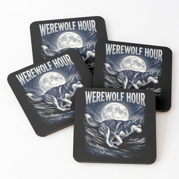 Item preview, Werewolf Hour Funny Husky Zoomies Mythology Dog Funny Dog Owner Gift designed and sold by FurRealStudioCo.