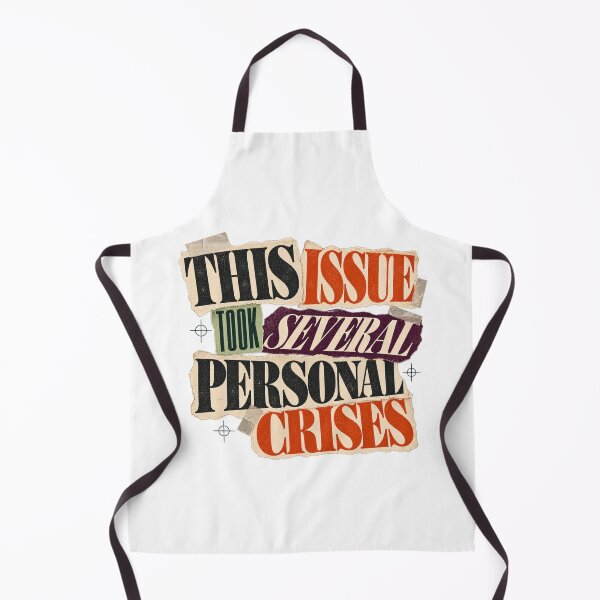 Item preview, This Issue Took Several Personal Crises – Zine Maker Humor designed and sold by Golden Era Studio.