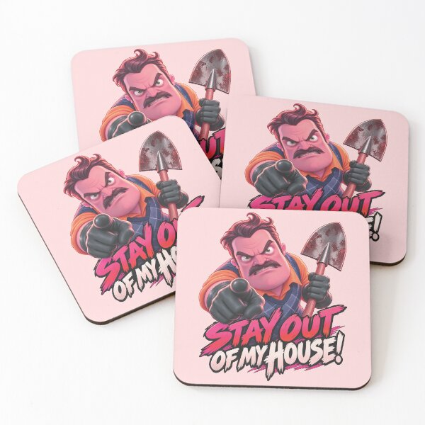 Item preview, Hello Neighbor Stay Out of My House Angry Neighbor designed and sold by karamram.