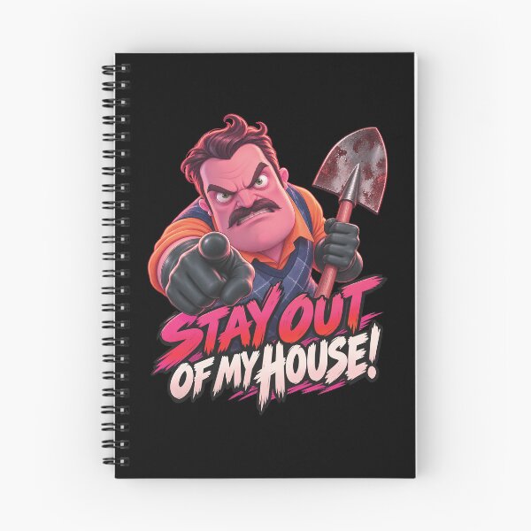 Item preview, Hello Neighbor Stay Out of My House Angry Neighbor designed and sold by karamram.