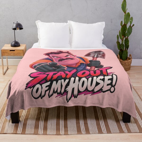 Item preview, Hello Neighbor Stay Out of My House Angry Neighbor designed and sold by karamram.