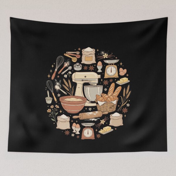 Item preview, Vintage Baking Tools Pastry Chef Essentials designed and sold by DariaOltes.