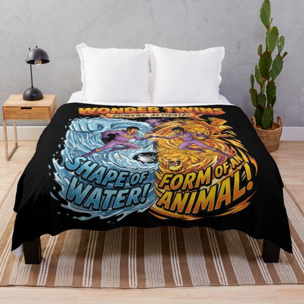 Item preview, Wonder Twins Zan and Jayna 70s Retro Cartoon designed and sold by DesignArtique.