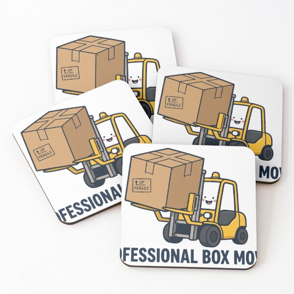 Item preview, Professional Box Mover - Funny Forklift Warehouse designed and sold by LakeEffectDesigns.
