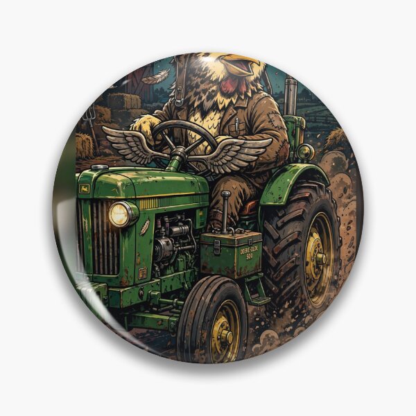 Item preview, Funny Chicken Farm Vehicle Operator Tractor Driver Gift designed and sold by MojoHill.