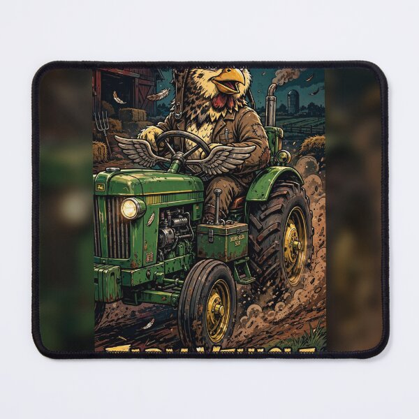 Item preview, Funny Chicken Farm Vehicle Operator Tractor Driver Gift designed and sold by MojoHill.