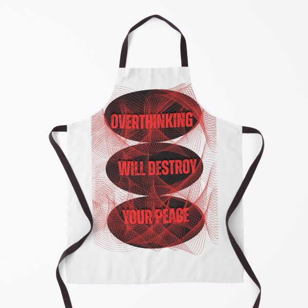 Item preview, Stop Overthinking: A Bold Reminder to Protect Your Peace designed and sold by PositiveEcho.