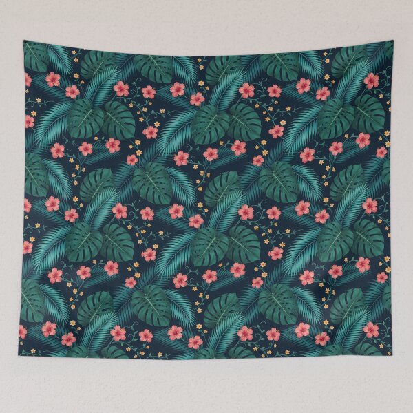 Item preview, Exotic Jungle Palm Leaf Botanical Seamless Pattern 06 designed and sold by The Design Asset Station.