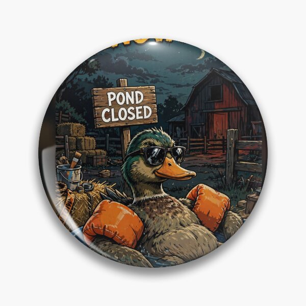 Item preview, Funny Duck Pond Under Renovation Kiddie Pool Duck Gift designed and sold by MojoHill.