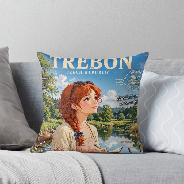 Item preview, Czech Republic — Třeboň — Poetry Beside the Quiet Water designed and sold by DibujandoPorfa.