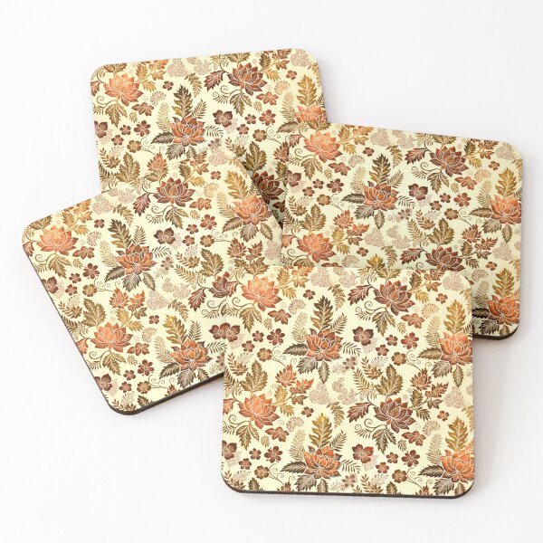 Item preview, Heritage Copper Original Floral Design designed and sold by Funkelstein Designs.