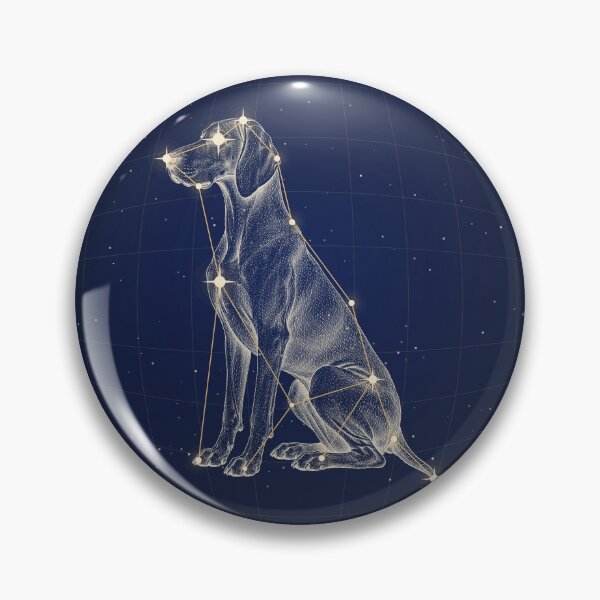 Item preview, Weimaraner Constellation – Celestial Dog Art designed and sold by Celestial Atlas of Dogs.