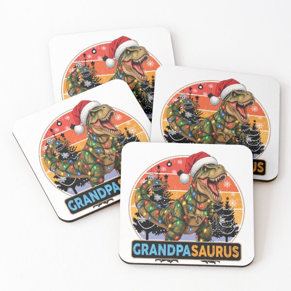 Item preview, Grandpasaurus T Rex Dinosaur Grandfather Saurus Matching Family Christmas designed and sold by SON SON.