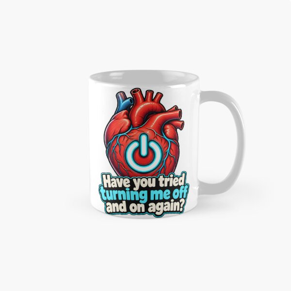 Item preview, Have You Tried Turning Me Off and On Again Heart designed and sold by JAZZY-DESIGN.