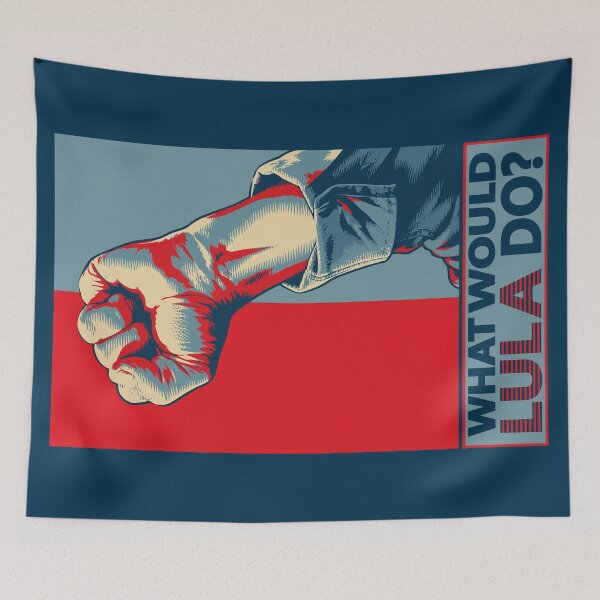 Item preview, What Would Lula Do? – Raised Fist Political Pop Art designed and sold by Groenendijk.