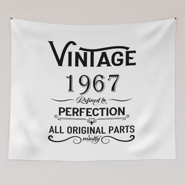 Item preview, Vintage Born in 1967 Aged to Perfection 60th birthday Gift designed and sold by Alexaltay.