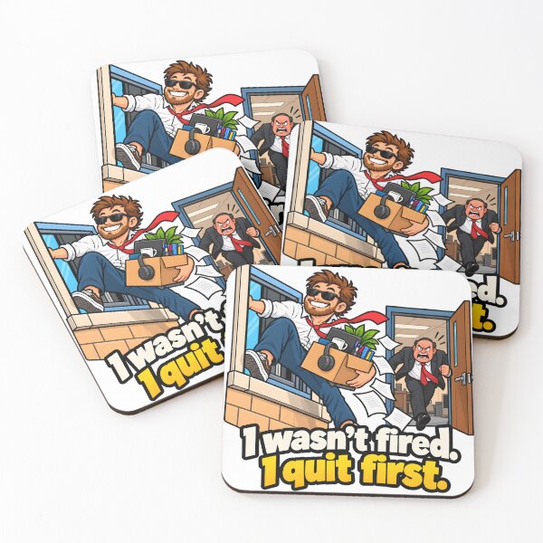Item preview, I Wasnt Fired I Quit First Office Escape designed and sold by JAZZY-DESIGN.
