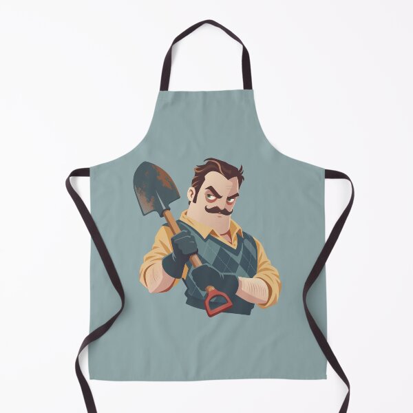 Item preview, Hola Vecino Enojado Peterson con Pala Personaje de videojuego designed and sold by karamram.