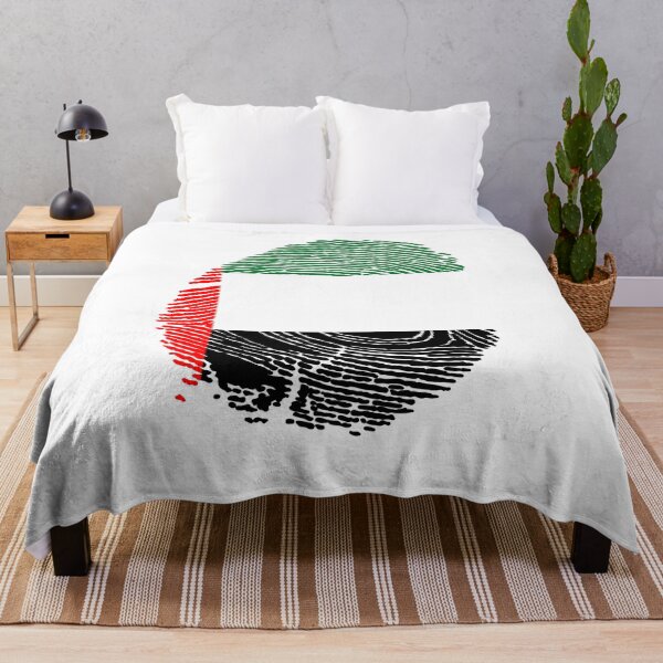 Item preview, UAE Flag Fingerprint designed and sold by Azeecreate009.