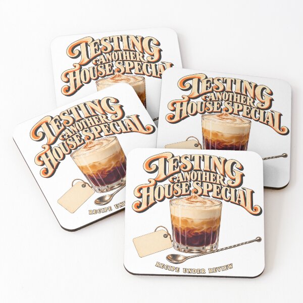 Item preview, Testing Another House Special – Home Café Recipe Humor designed and sold by Golden Era Studio.