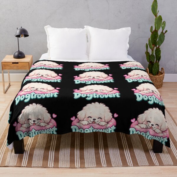 Item preview, Dogtrovert and Bichon Frisé designed and sold by DamioPolArt.