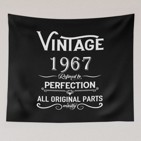 Item preview, Vintage Born in 1967 Aged to Perfection 60th birthday Gift designed and sold by Alexaltay.