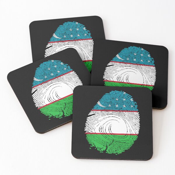 Item preview, Uzbekistan Flag Fingerprint designed and sold by Azeecreate009.