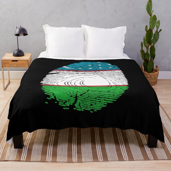 Item preview, Uzbekistan Flag Fingerprint designed and sold by Azeecreate009.