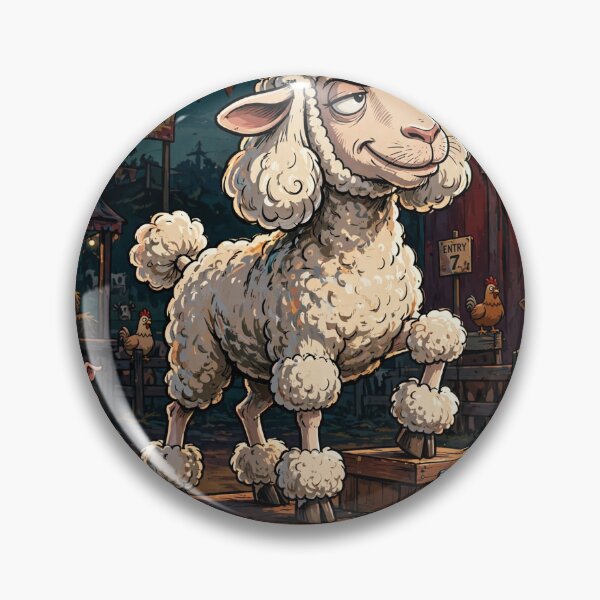 Item preview, Funny Sheep Just A Trim She Said Poodle Haircut Gift designed and sold by MojoHill.