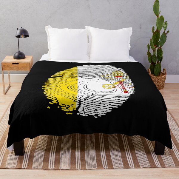 Item preview, Vatican City Flag Fingerprint designed and sold by Azeecreate009.