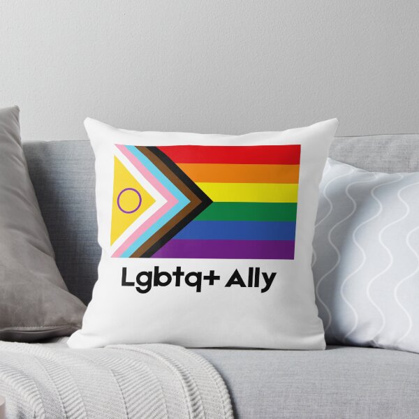 Item preview, Progress Pride Flag LGBTQ Allyship and Inclusion designed and sold by CraftyUniverse.