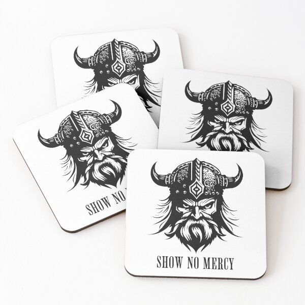 Item preview, SHOW NO MERCY (Viking Design) designed and sold by lovewhatyoudo.
