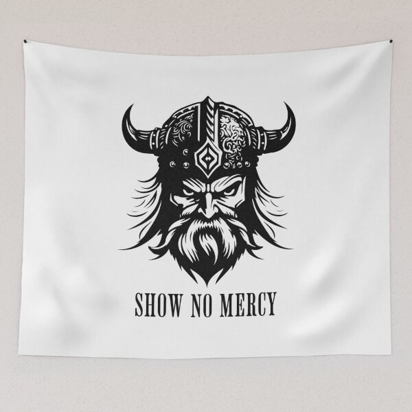 Item preview, SHOW NO MERCY (Viking Design) designed and sold by lovewhatyoudo.
