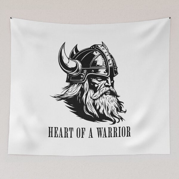 Item preview, Heart of a Warrior (Viking Design) designed and sold by lovewhatyoudo.