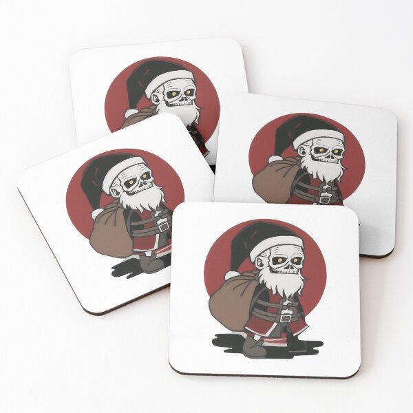 Item preview, Spooky Skeleton Santa Claus designed and sold by For-Cat Studio.