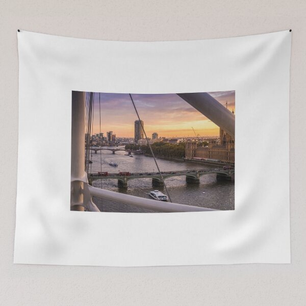 Item preview, Sunset over Westminster from the London Eye designed and sold by Astute-Artio-Photography.
