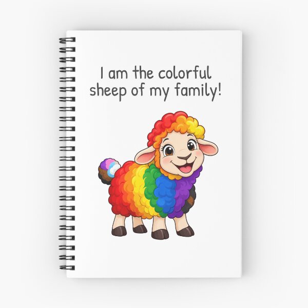 Item preview, Colorful Sheep of the Family designed and sold by Ederson D'Mind.