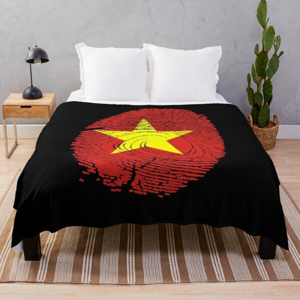 Item preview, Vietnam Flag Fingerprint designed and sold by Azeecreate009.