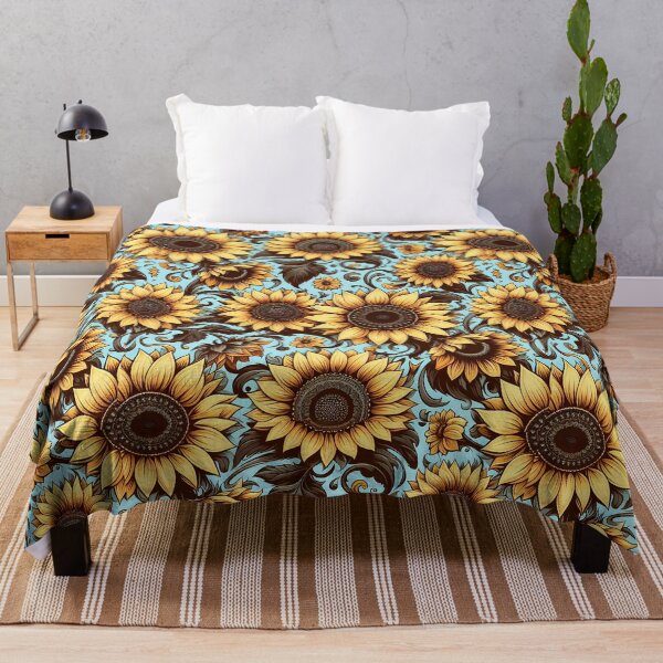 Item preview, Golden Sunflower Pattern designed and sold by Apex Designs.