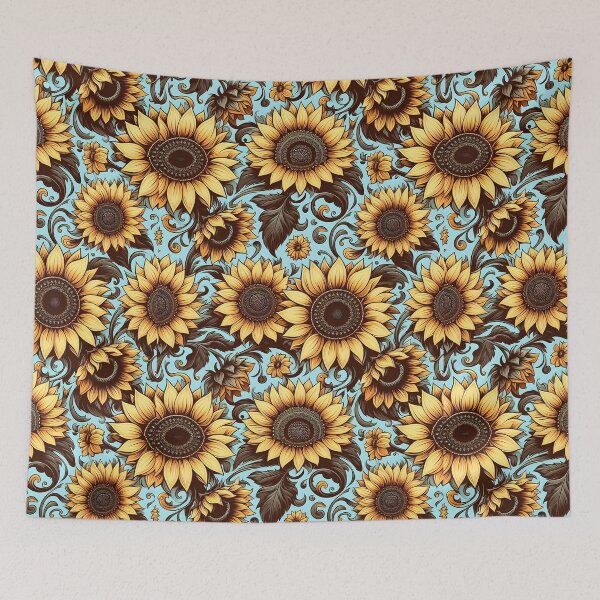 Item preview, Golden Sunflower Pattern designed and sold by Apex Designs.